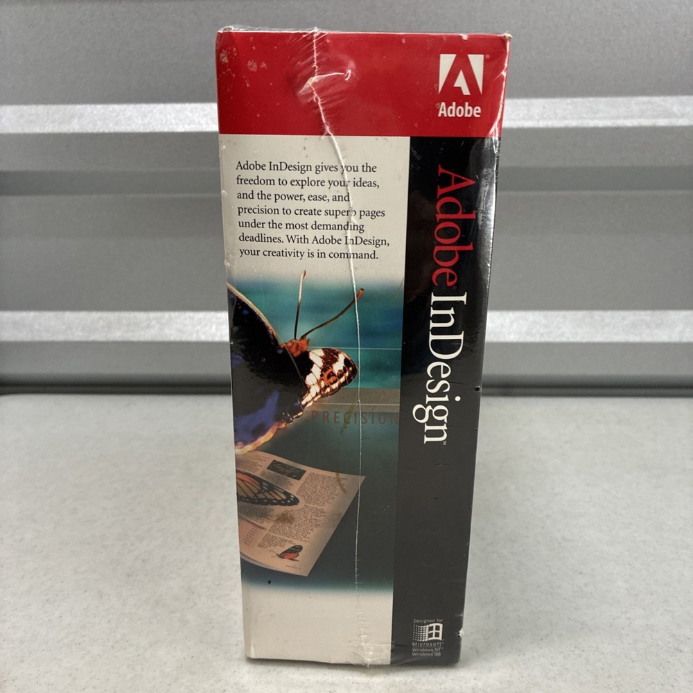 Adobe InDesign 1.0 For Windows Demo Version NEW NOS/ Sealed