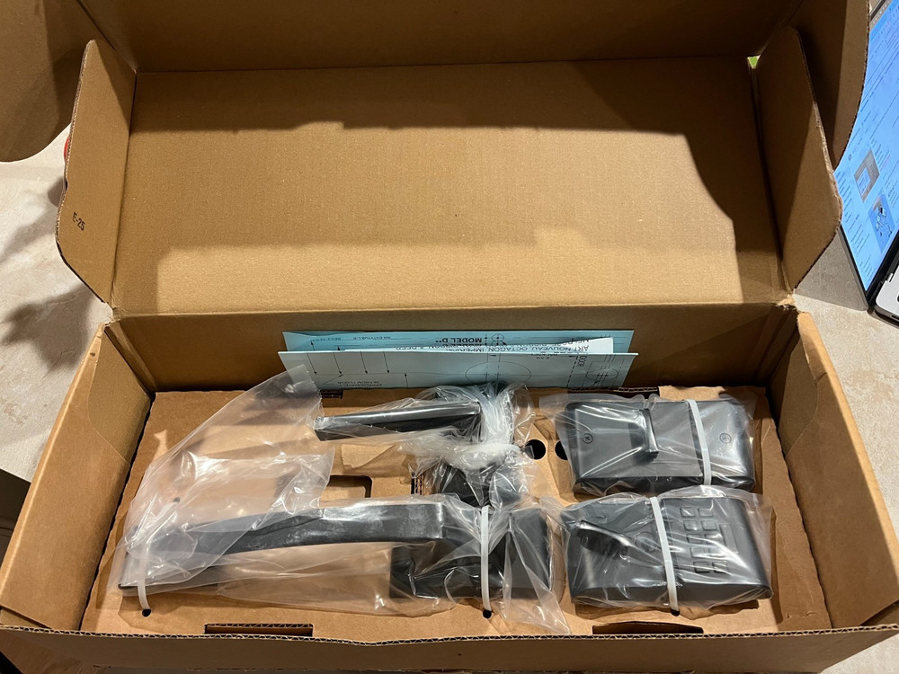 NEW Emtek E4817HLORHUS1 Modern Keypad Entryset - Black