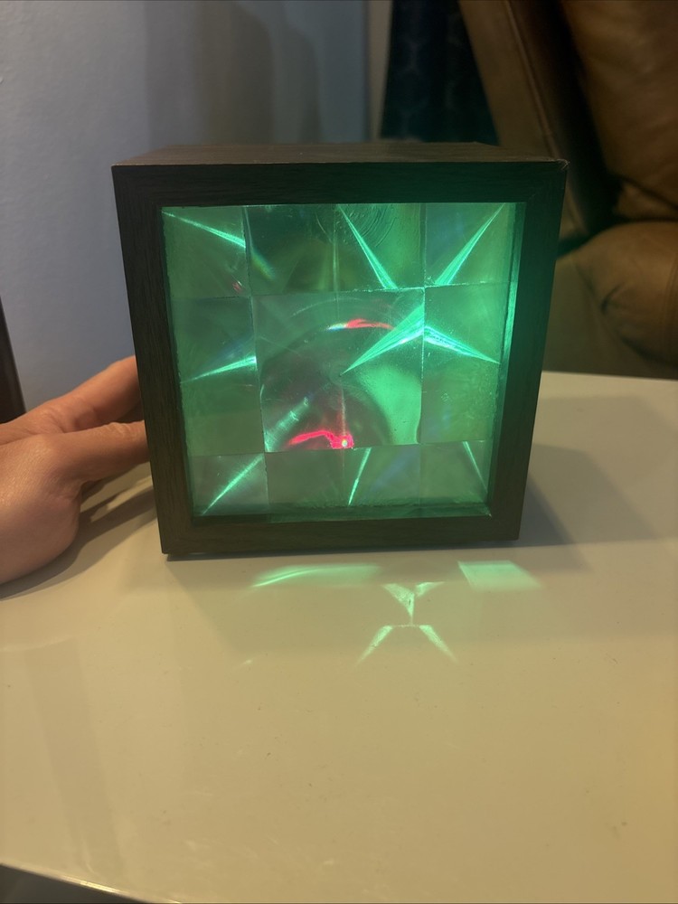 MCM Cube Lite 310 Disco Psychedelic Light Data Display Systems Vintage Works!