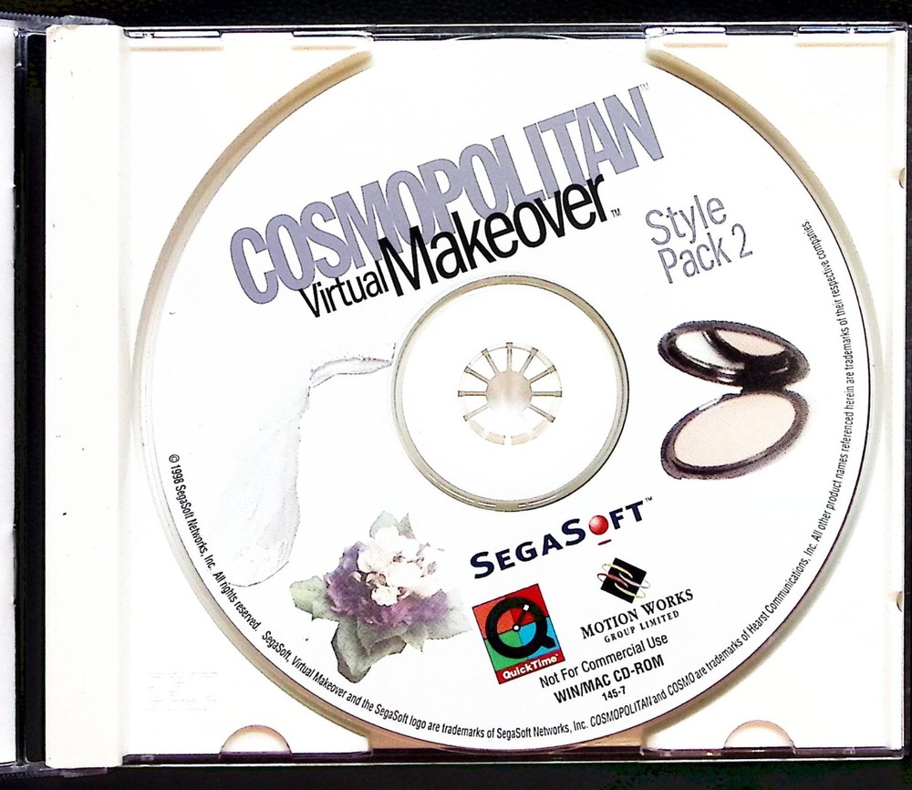 COSMOPOLITAN VIRTUAL MAKEOVER STYLE PACK 2 CD 7177