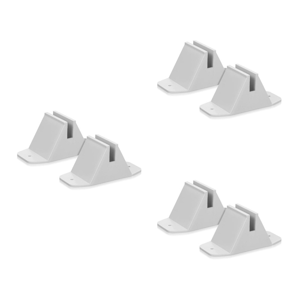 6 Pcs Folding Room Divider Stand Room Partition Support Brackets Small Divide...