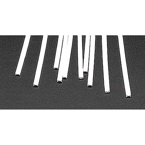 Plastruct Channel Styrene 1/16 (10) - Model Scratch Building Plastic Strips