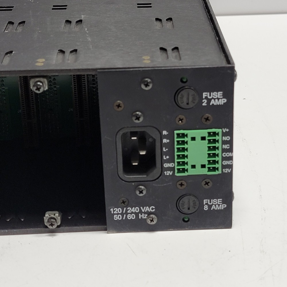 EXCELLENT - Link Electronics 1000/B Digiflex Card Mounting Frame w/POWER SUPPLY!