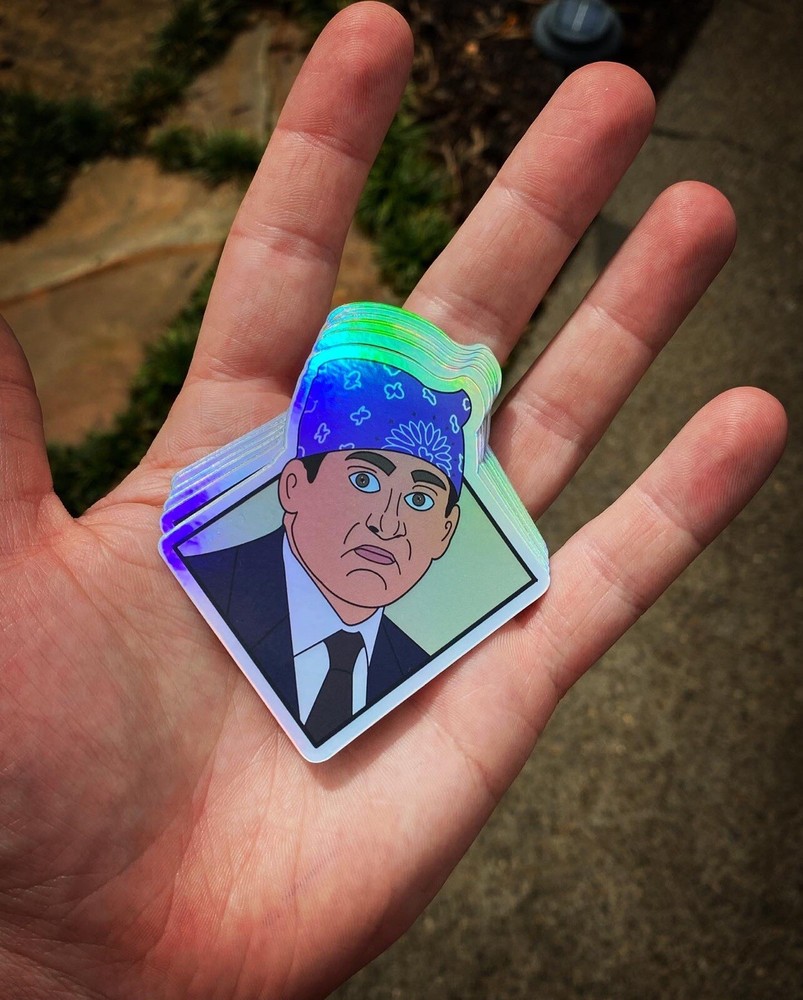 michael scott stickers "prison mike" The Office.