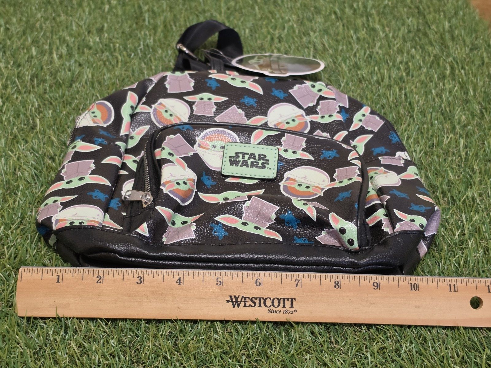 Disney Star Wars The Child Mini Backpack Black Grogu Yoda The Mandalorian NWT