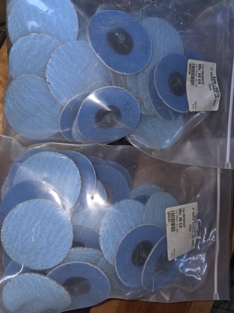 3" Quick Change Discs - GRIT 24 98-piece package