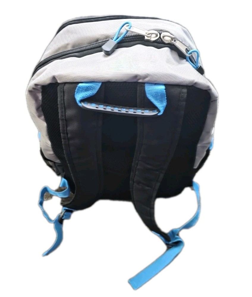 Mountain Edge 19” Padded backpack NWT Black/Grey/Blue 💥Multiple Storage Pockets