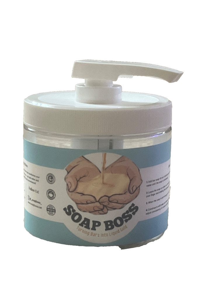 An innovative liquid hand soap maker that effortlessly transforms your used soap