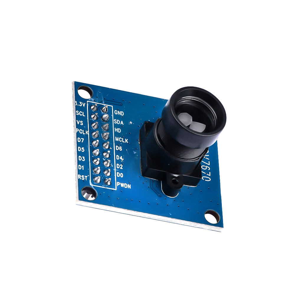 VGA OV7670 CMOS Camera Module Lens CMOS 640X480 SCCB Compatible W/ I2C Interface