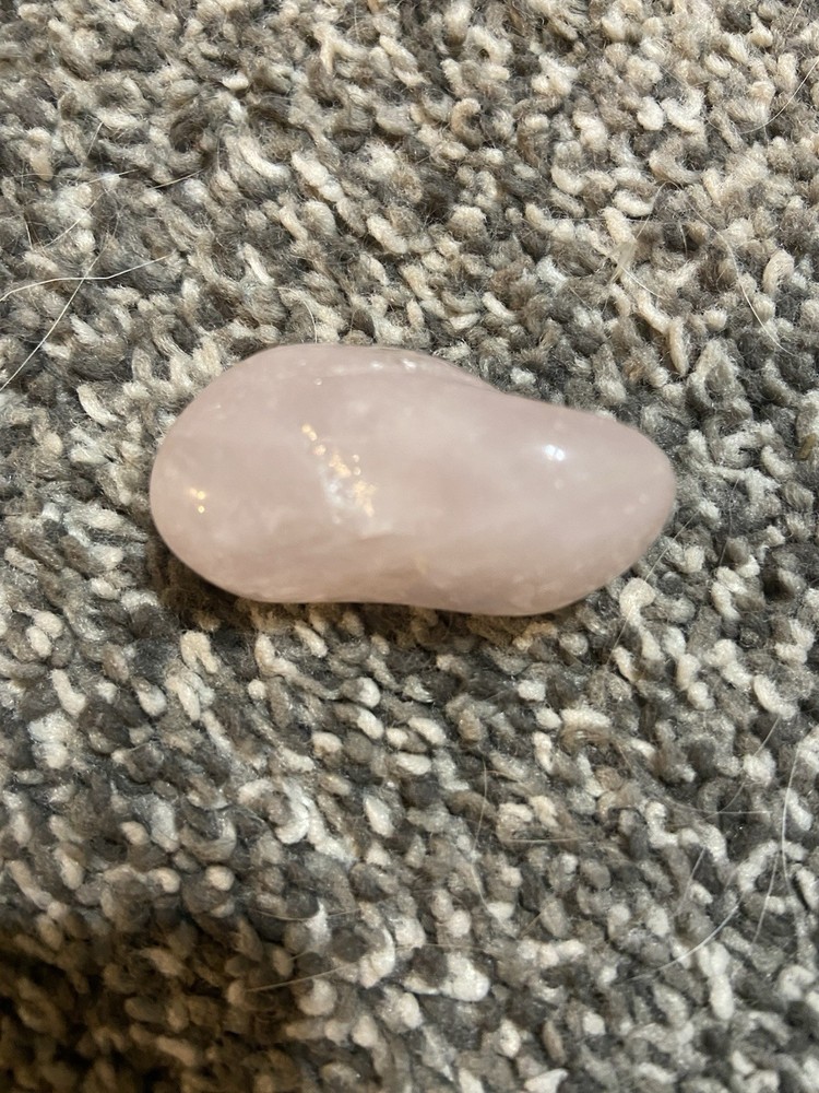 Polished Rose Quartz Pink Crystal Stone