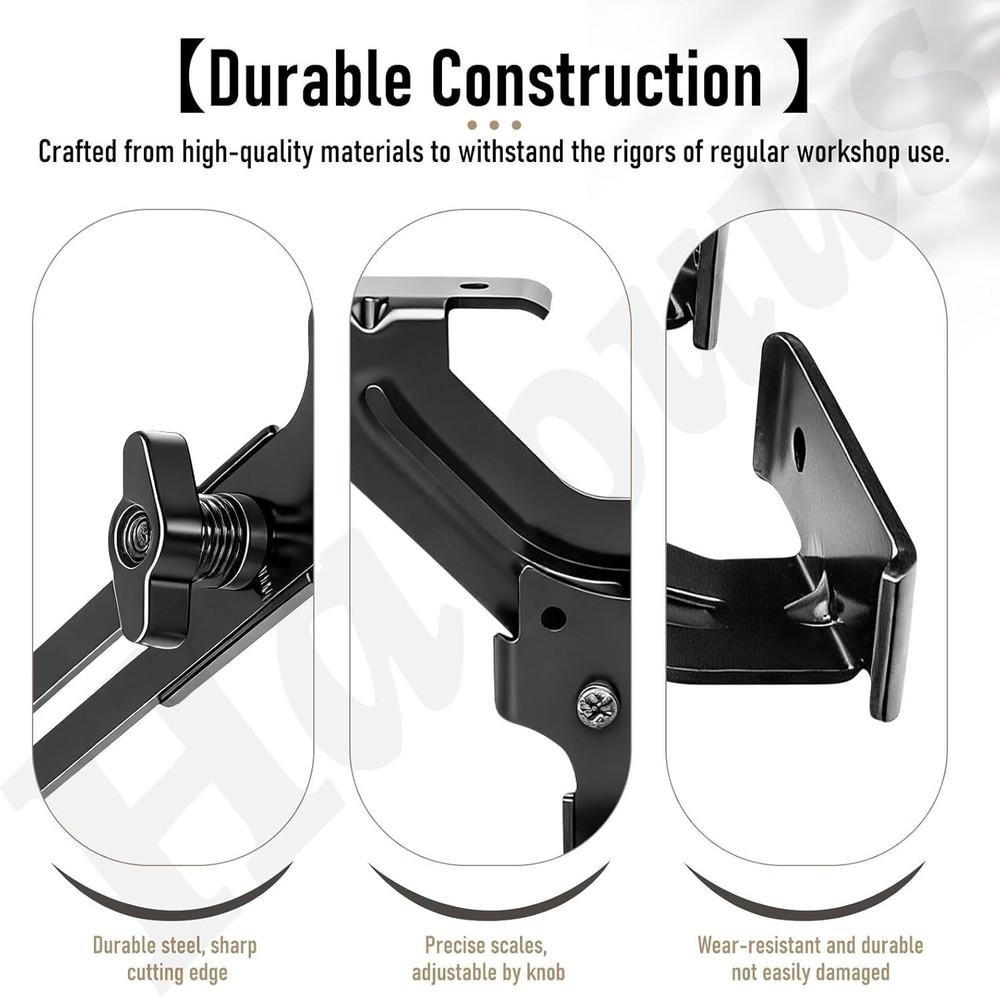 DNP618 Edge Guide for Fixed Base Compact Router, Compatible With DEWALT DWP611 R