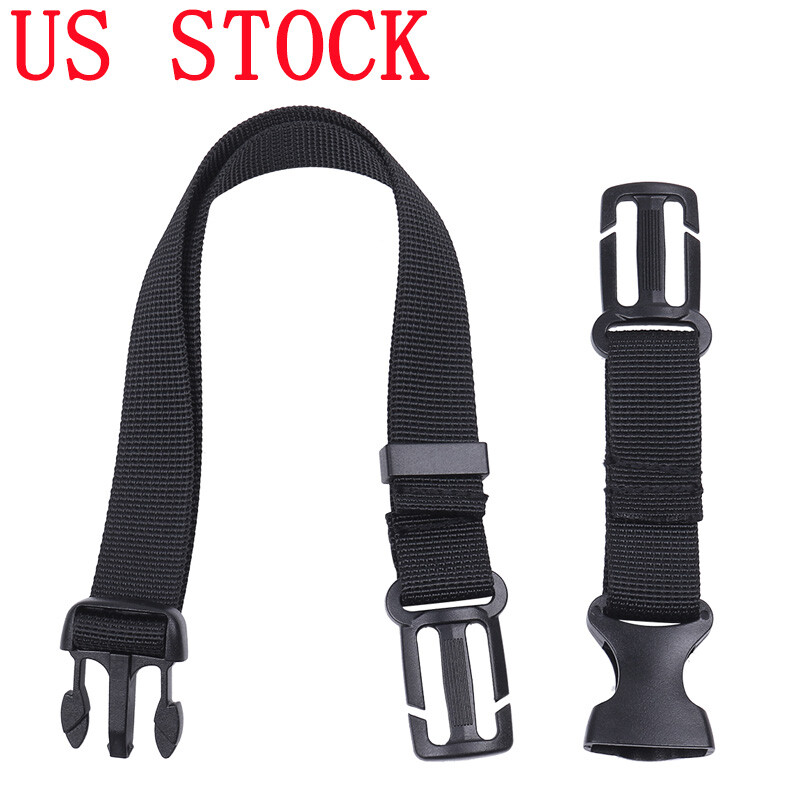US 1Pc Adjustable Backpack Sternum Straps Chest Harness Quick Buckle Bag Belts