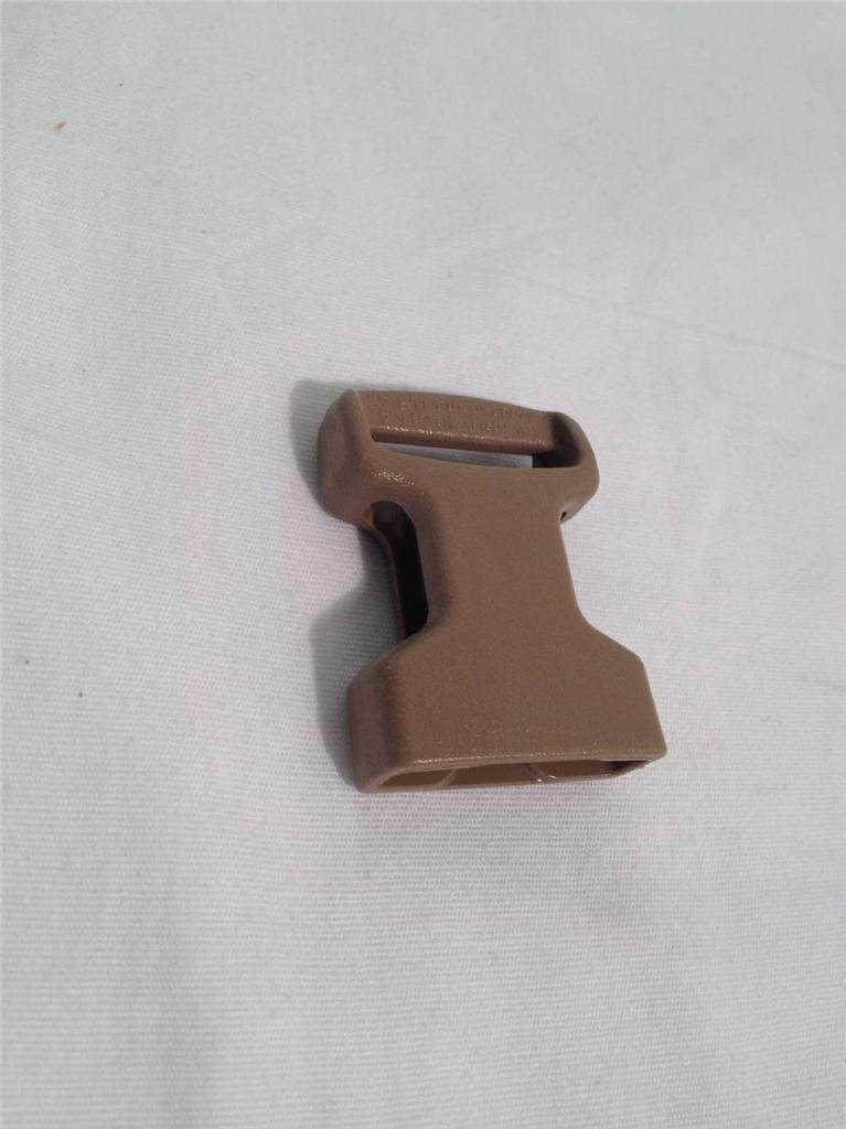 10 PC LOT OF ITW  FASTEX  1" TAN  FEMALE REL NONADJ  BUCKLE TACTICAL MARPAT