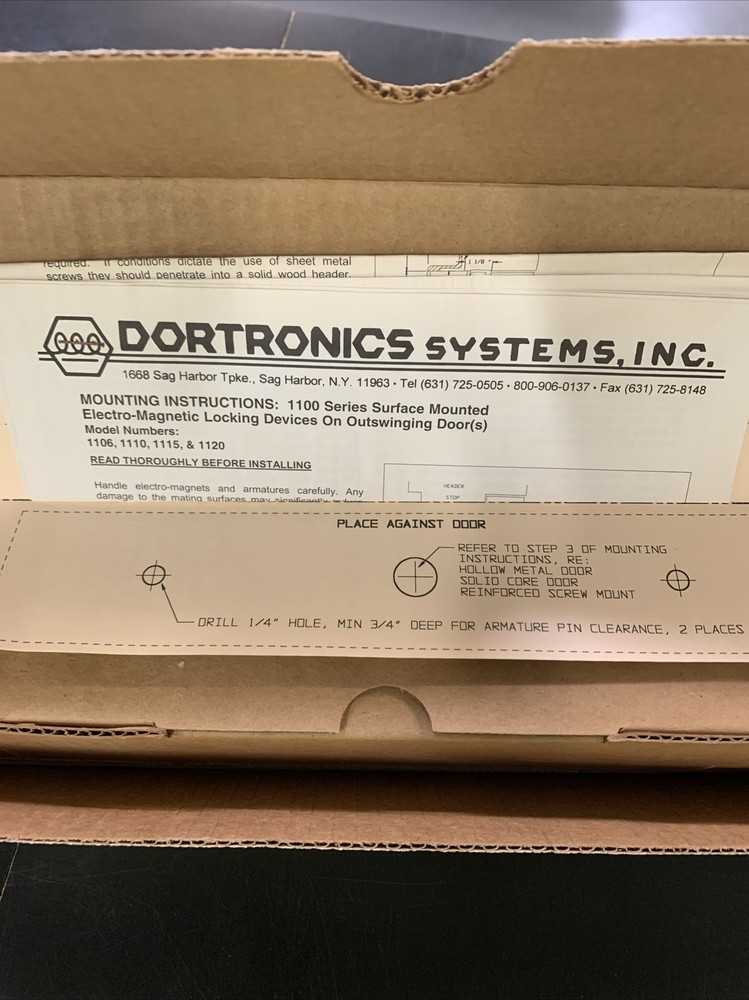 Doortronic Systems 1110xD Mag Lock New