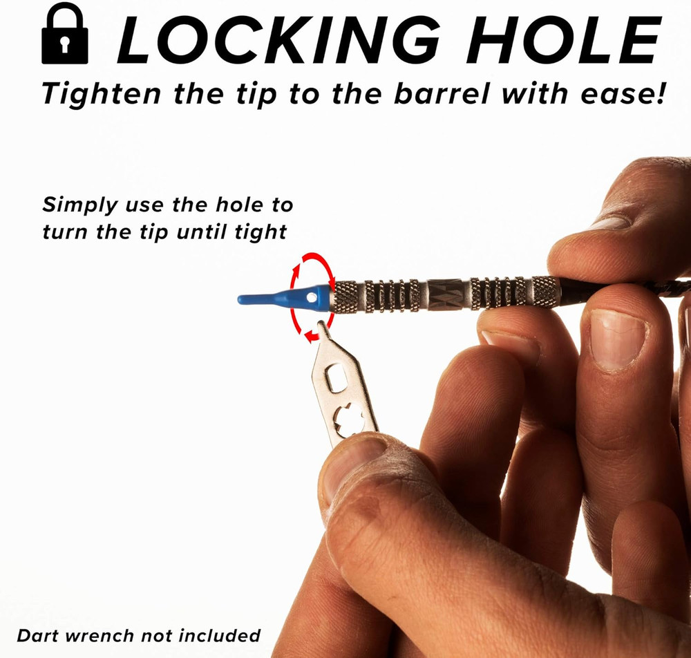 Dart Accessory: Tufflex S.S. (Super Short) 2BA Thread Soft Tip Dart Points (100