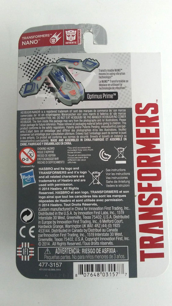 Hex Bug Transformer Bots - Nano - micro robotic creature - Galvatron - NEW -