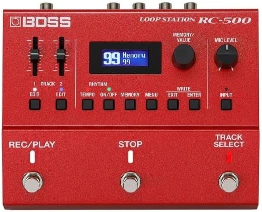 BOSS RC-500 LOOP STATION Guitar Effect Pedals 2-track looper Reverse LOOP FX