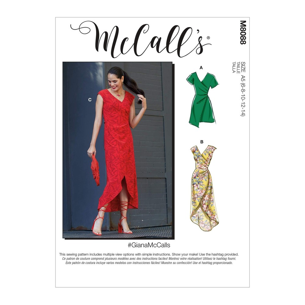 McCall Pattern, 14-16-18-2, 14-16-18-20-22