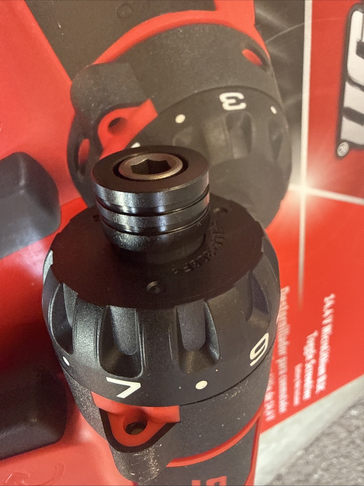 For Snap-On Tools CTS861mdb 1/4" Hex Cordless Screwdriver 14.4V Brushless Red