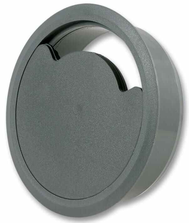 PRO ELEC - Grommet de câble 100mm gris