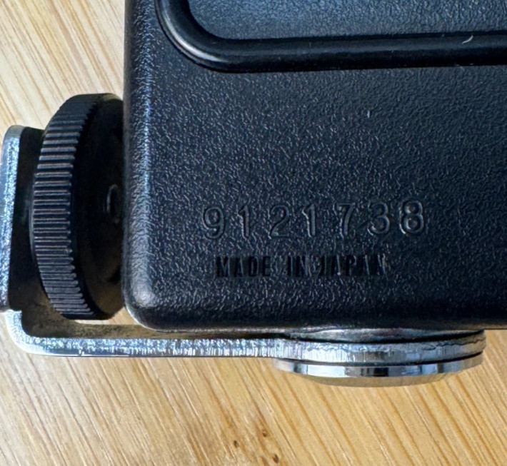 Minipor Vintage Camera Flash Unit Hot Shoe Mount Untested