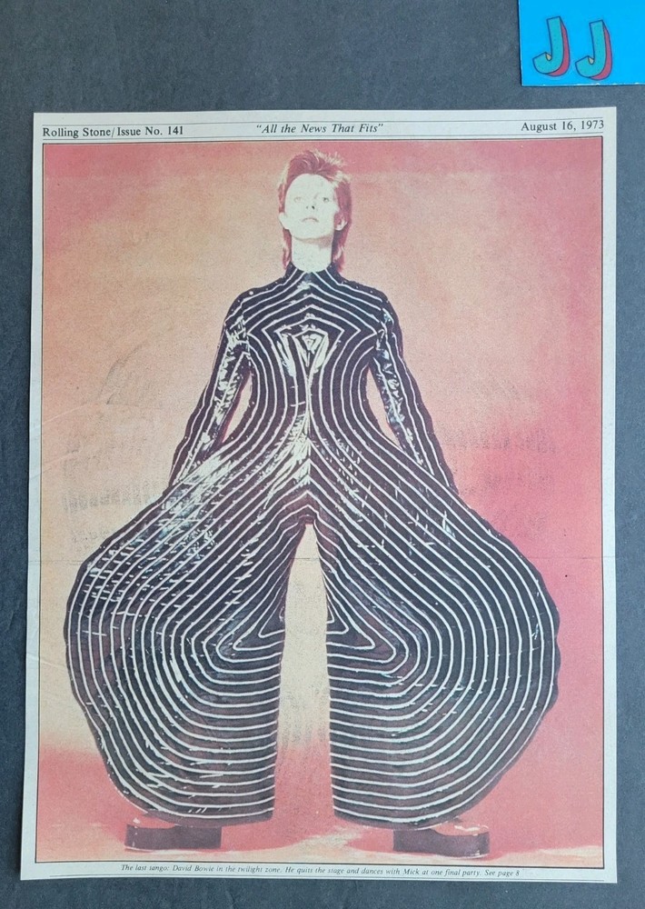 David Bowie Magazine Clipping 1973