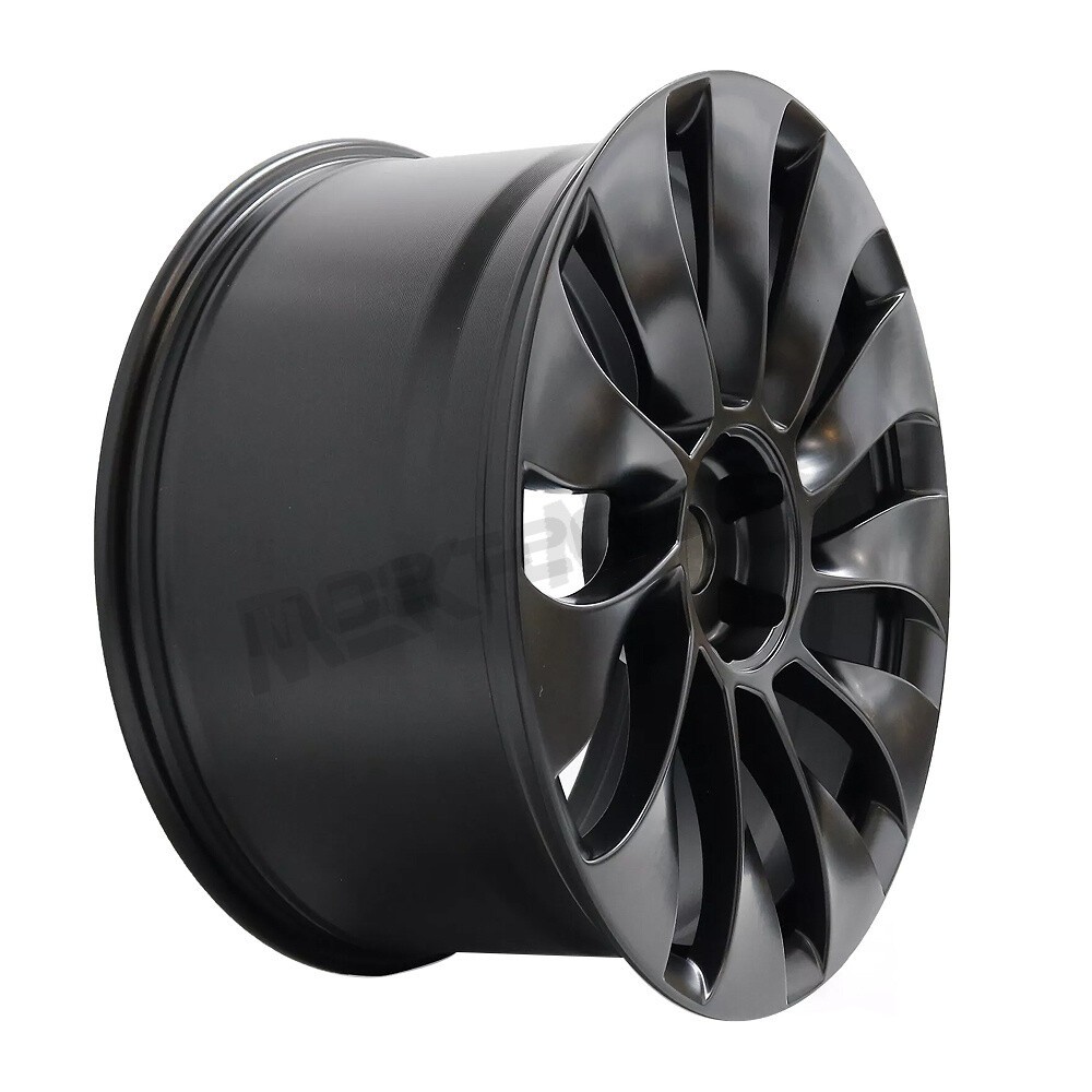 21" x 10.5" Rear Matte Black Wheel 118822700B for Tesla Model Y 2020-2024 NEW