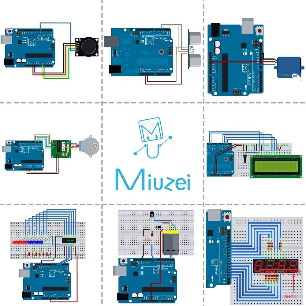Complete Arduino Starter Kit: Microcontroller, Modules & Tutorials for Beginners