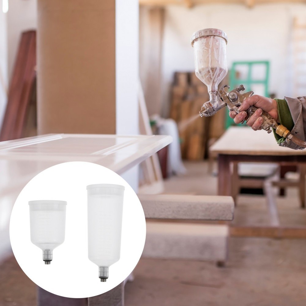 6 PCS Split-type Airbrush Use Paint Container Replaceable Airbrush Pigment Cup