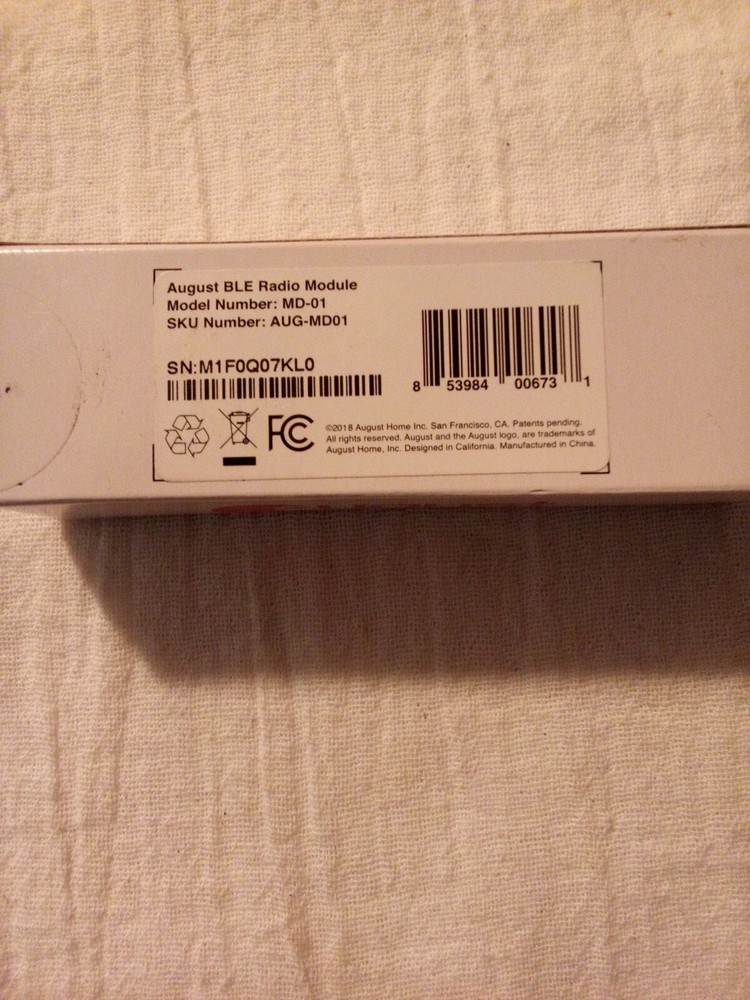 August MD-01, BLE Radio Module for Smart Locks NEW ITEM