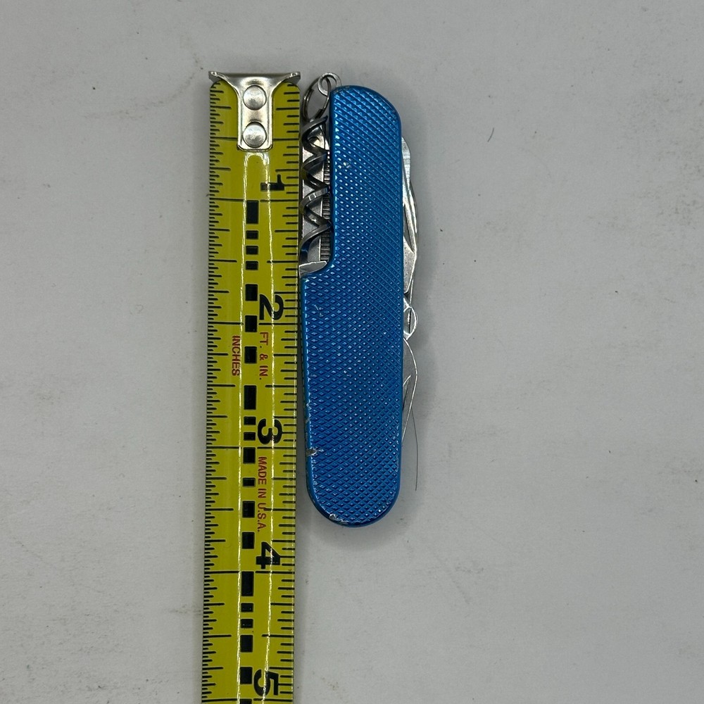 Multifunctional Tools Army Knife Handy Pocket Camping BLUE