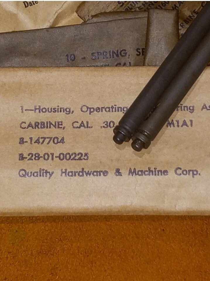 M1 Carbine Springtube USGI NOS
