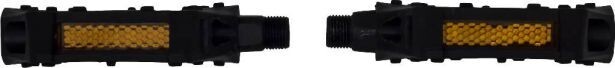 BICYCLE PEDALS BICYCLE PAIR PLASTIC E-BIKE 1/2" SPINDLE