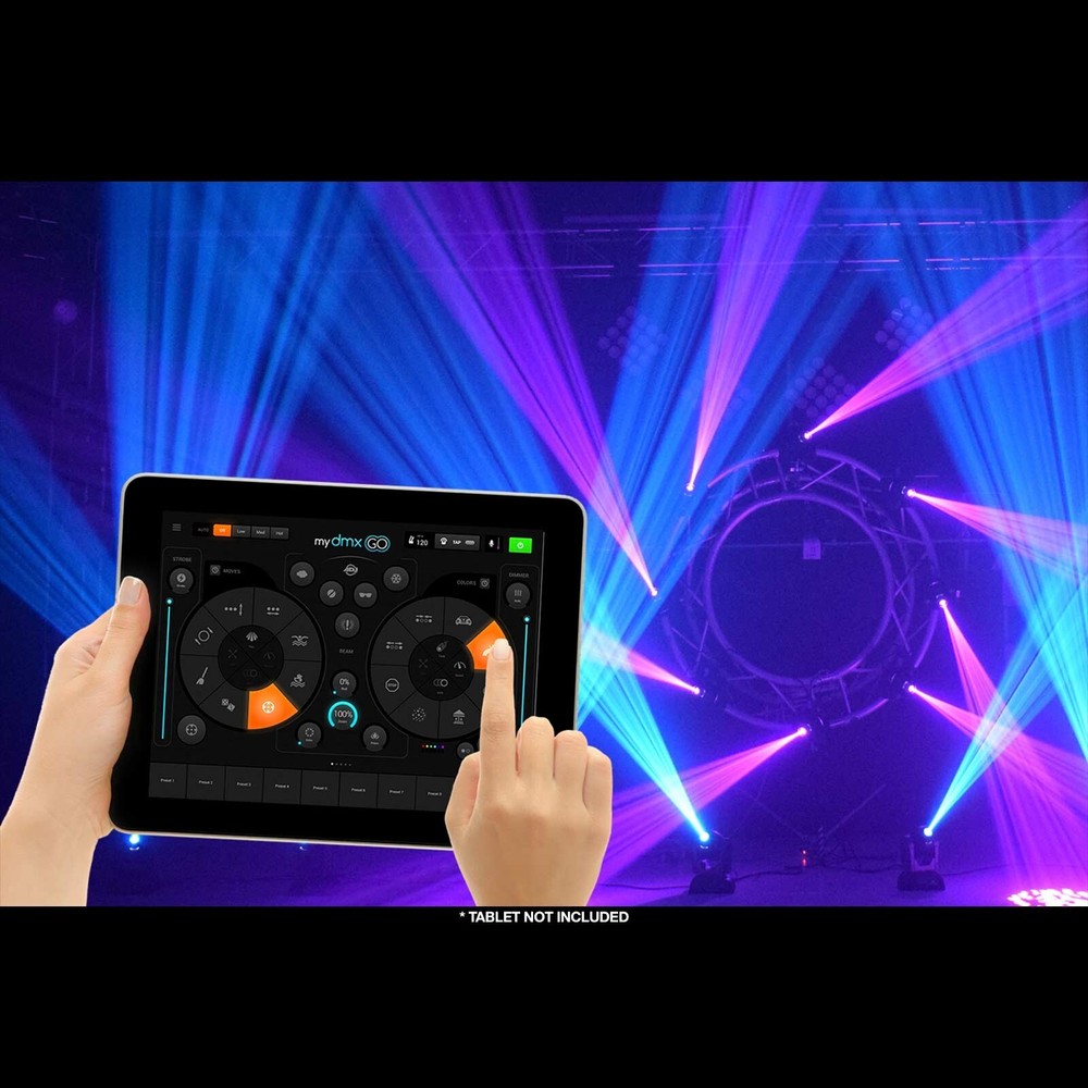 ADJ myDMX Go Wireless Lighting App Control System Package