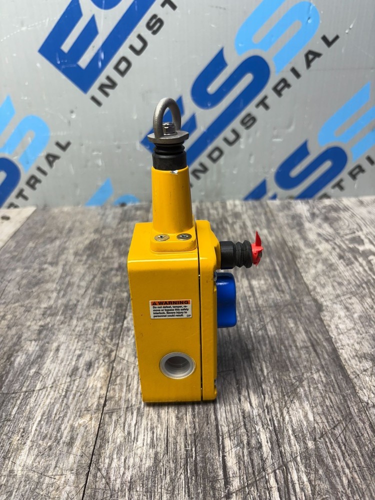 STI/OMRON SAFETY ROPE PILL SWITCH ER6019 DAMAGE TO E-STOP BUTTON