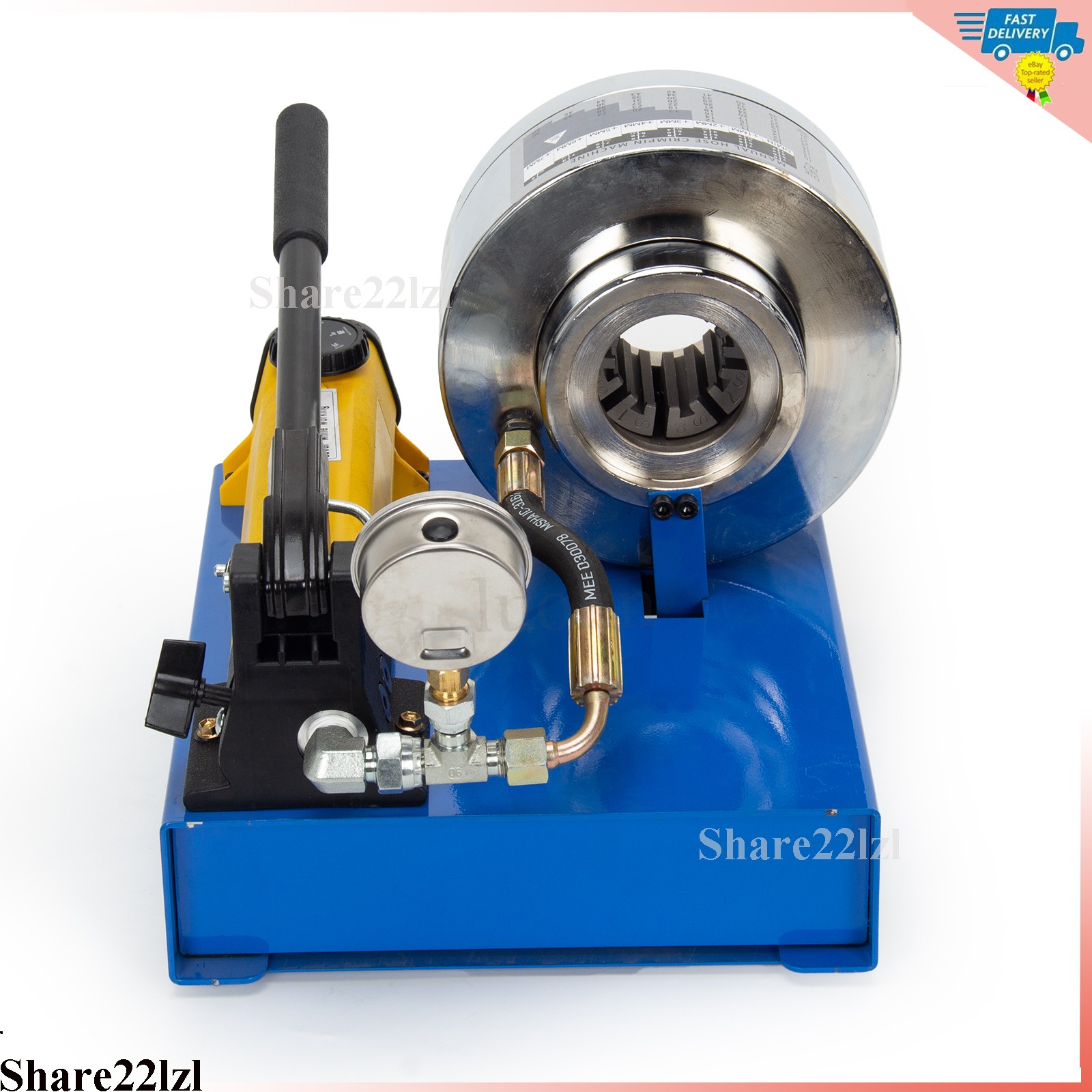 5600KN Hydraulic Hose Crimper Pipe Clamping Machine With 9 Sets Dies 10-30mm