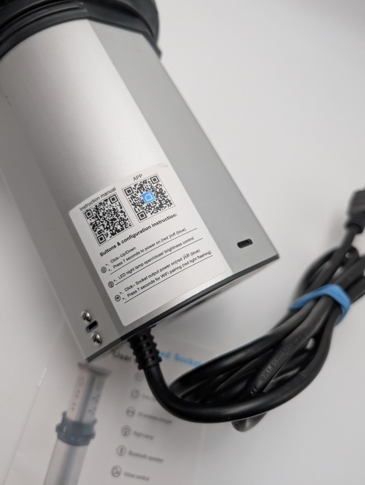 WiFi Smart Motorized Socket (Model SN-6GD/AM) New Without Box Tested