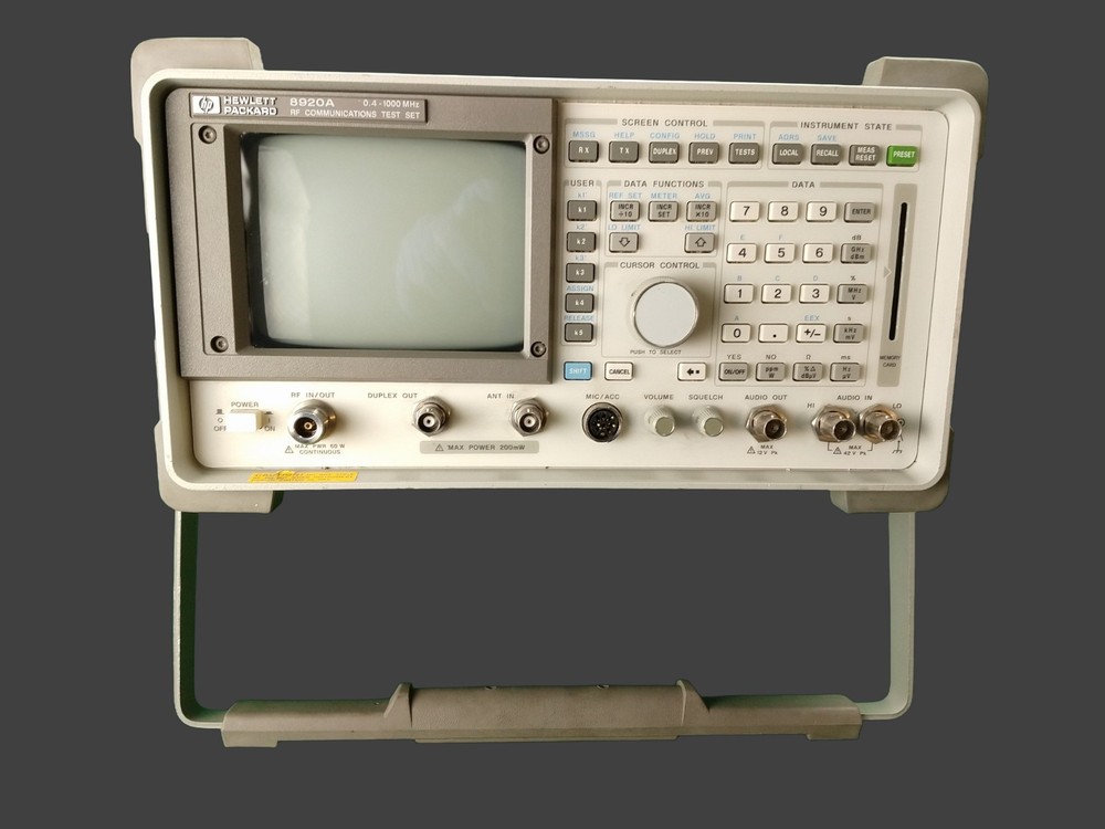 hp model 8920A RF communications tester - Used
