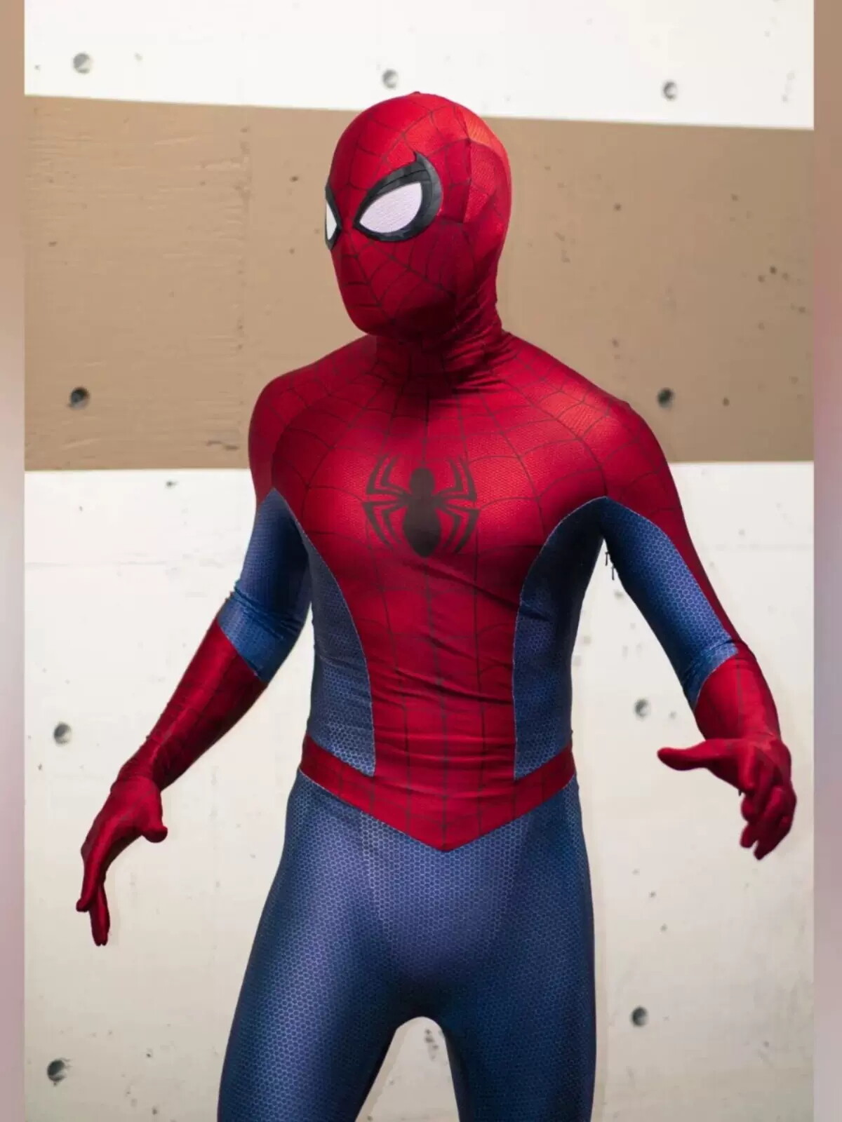 Classic The Amazing Spider-man Jumpsuit Spiderman Suit Cosplay Costume Halloween