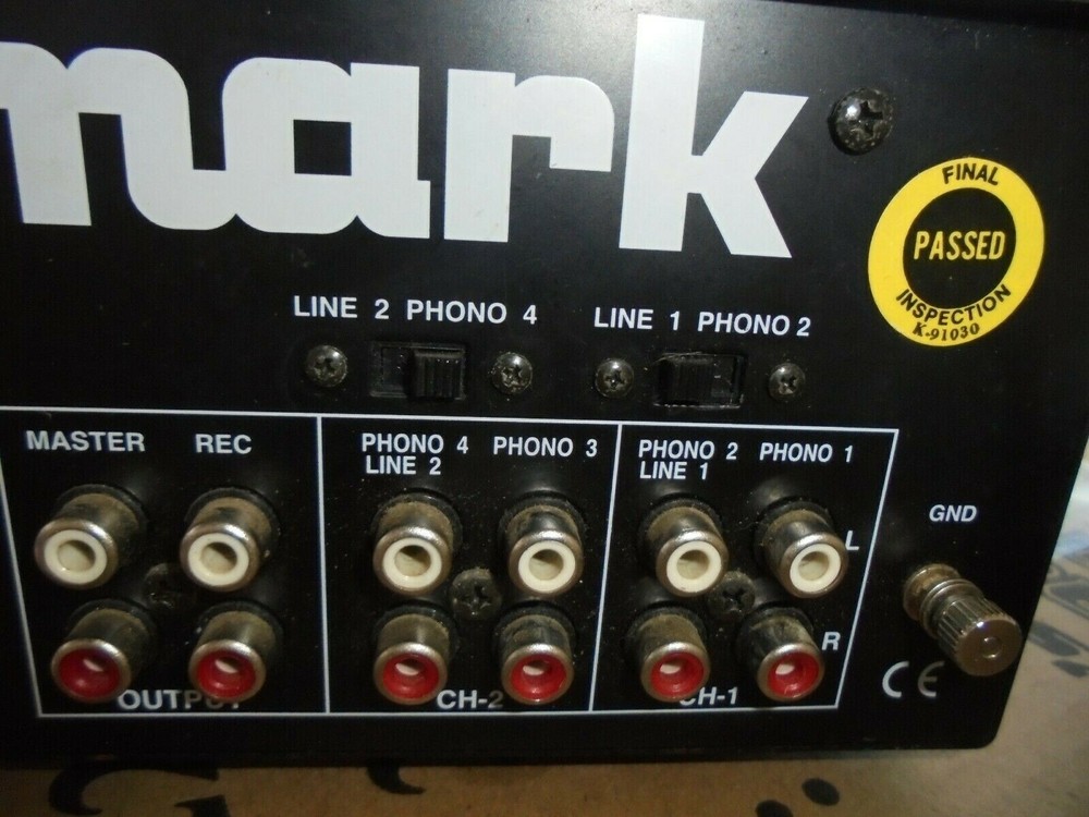 NUMARK PREAMP MIXER MODEL: DM1002X