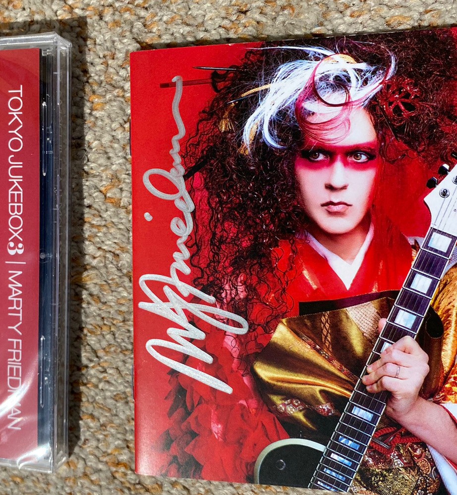 Marty Friedman Signed CD Tokyo Jukebox 3 Megadeth