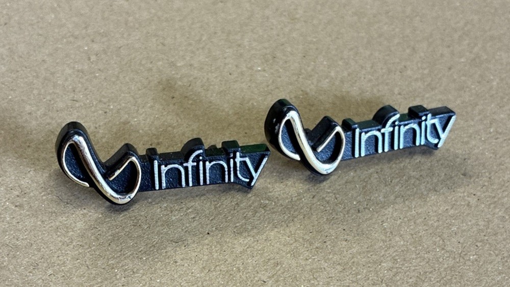 Infinity Speaker Badges Original Used