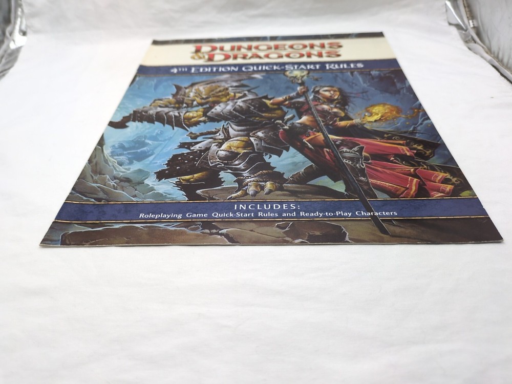 Dungeons And Dragons 4th Edition Quick-Start Rules
