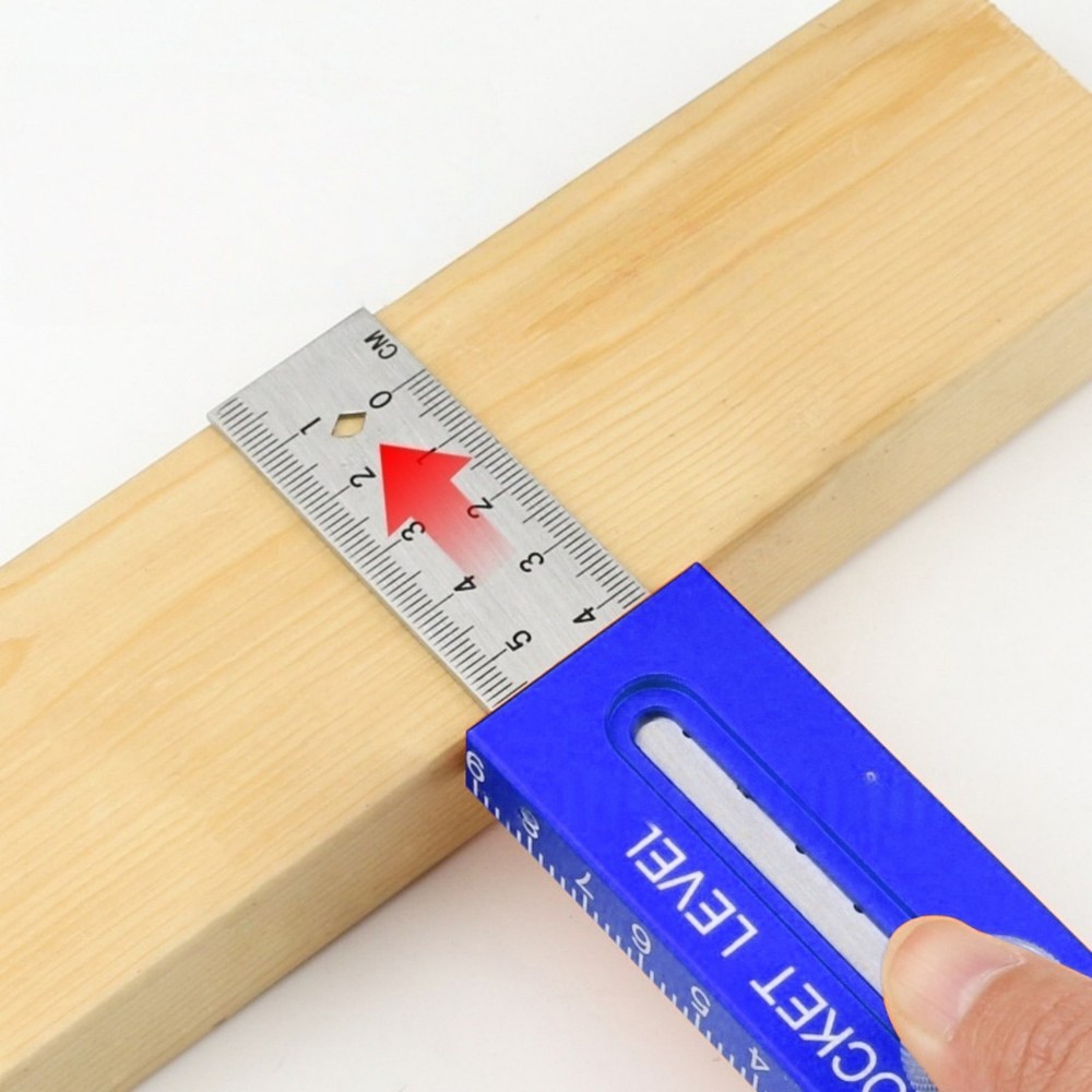 Function Marking Ruler Precision Measuring For Woodworking And Construction
