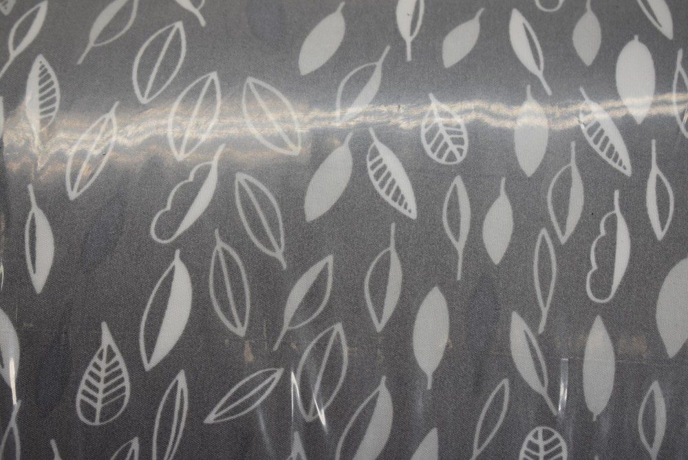 Southshore Fine Linens Comforter King Grey White Leaf Pattern Bedding Polyester