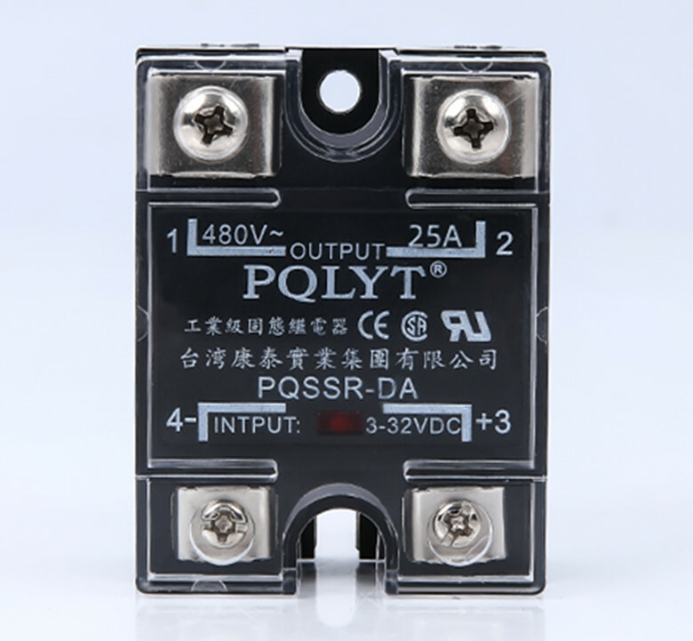 PQSSR-DA 25A Single-phase Solid State Relay SSR-25DA DC Control AC