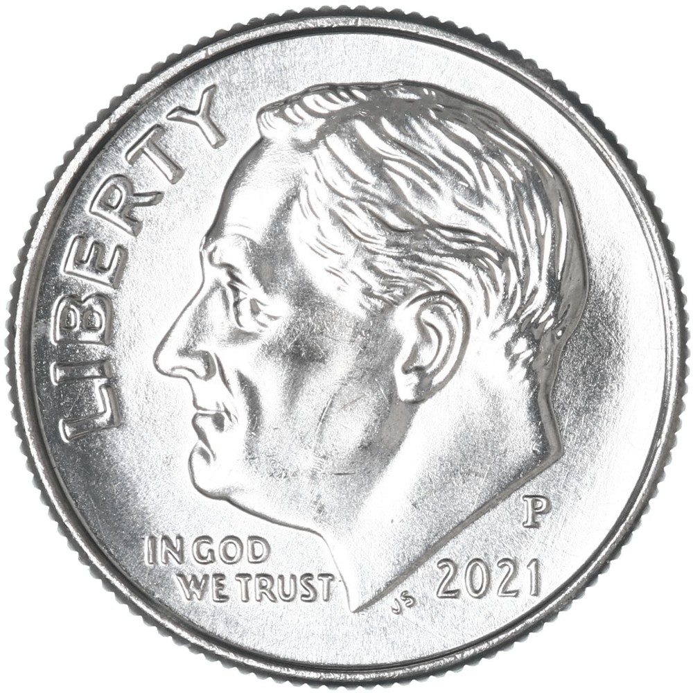 2021 P Roosevelt Dime BU US Coin