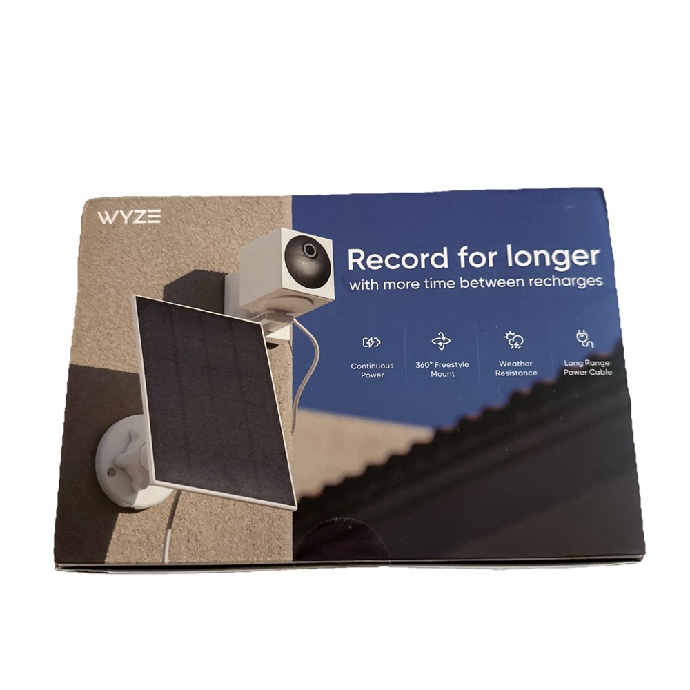 Wyze WSP2W Solar Panel - White