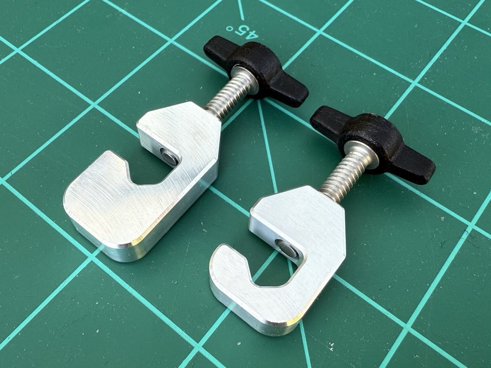 Model Rocket Launch Rod Standoff Clamps