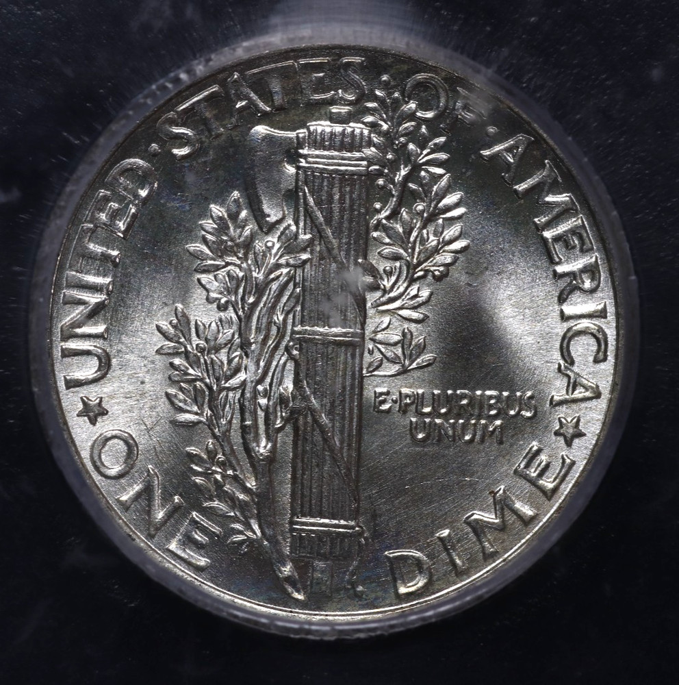 1940 Mercury Dime 10C ICG MS66 FB